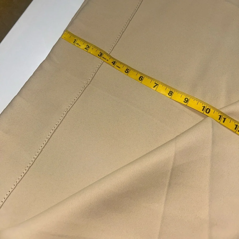 🍀 3 for $25 Semi Blackout Drapes Cream Khaki Color 84 x 42 Rod Pocket Long